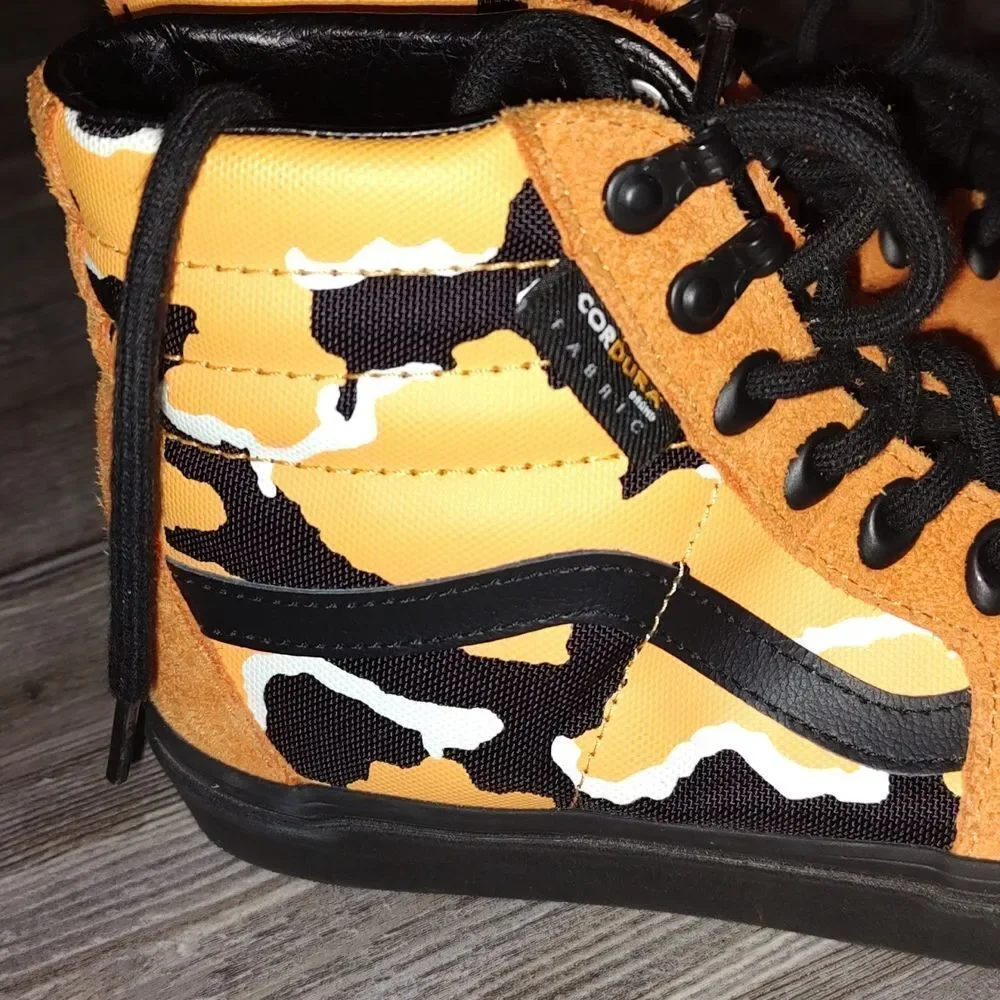 NEW VANS SK8 HI CORDURA AMBERGLOW  Men 7.5   Women  9.0